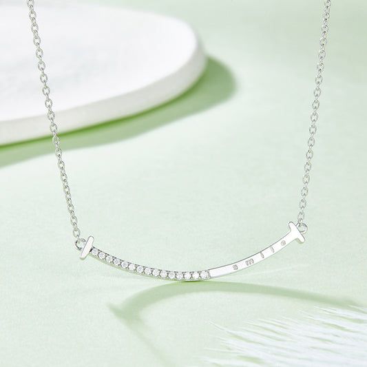 Collier en argent sterling 925 avec moissanite