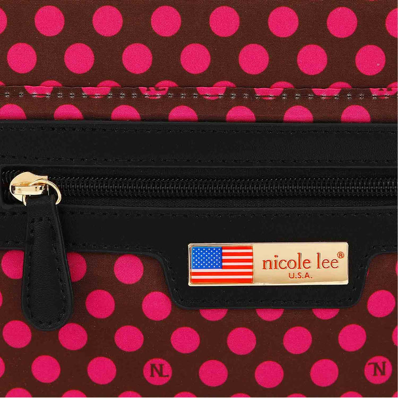 Sac à dos seau multifonction en nylon Nicole Lee USA