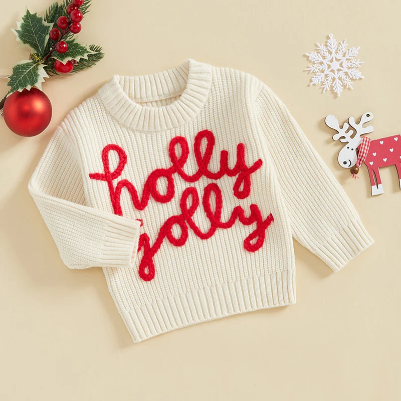 Pull de Noël pour nouveau-né