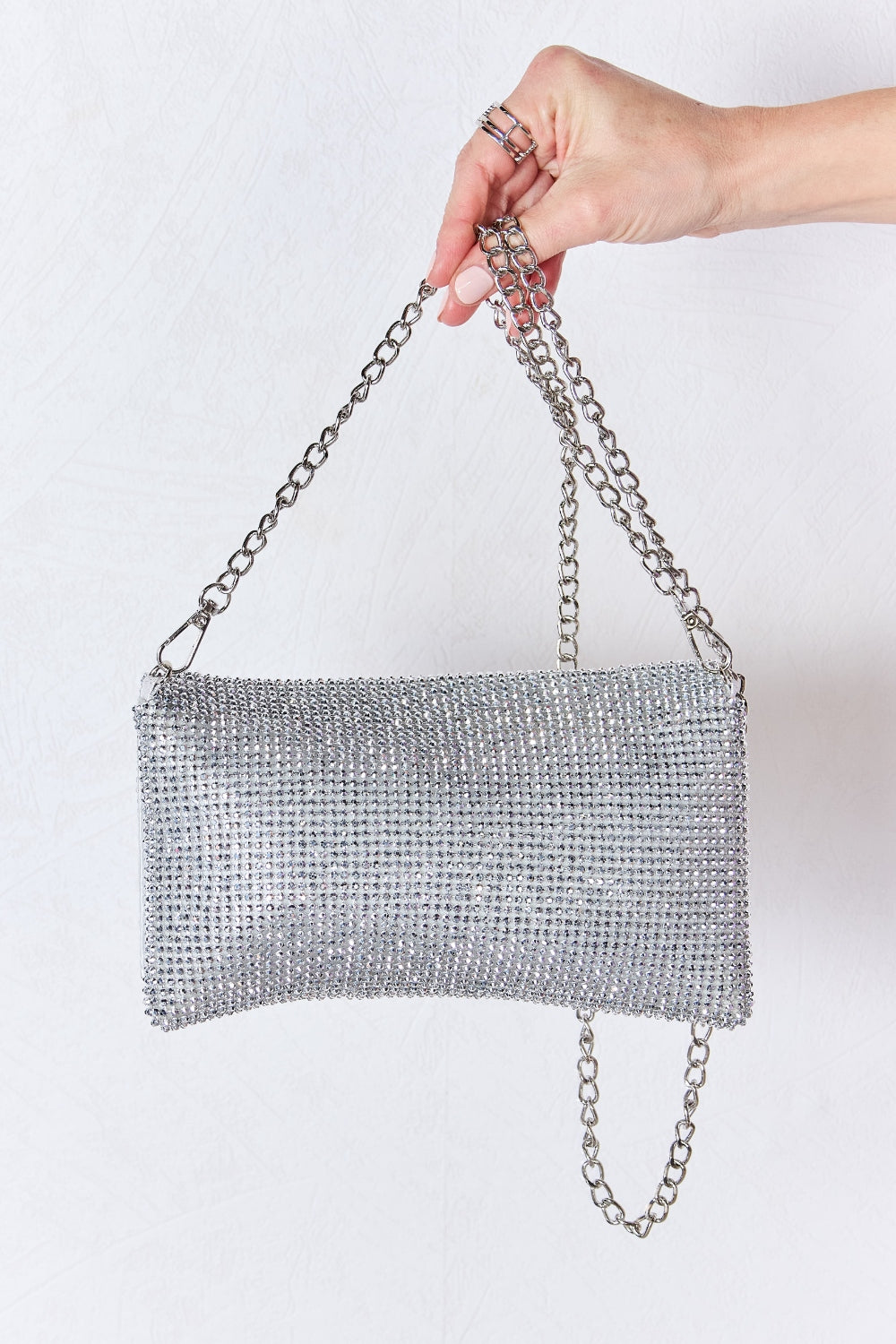 Sac à bandoulière à strass Forever Link