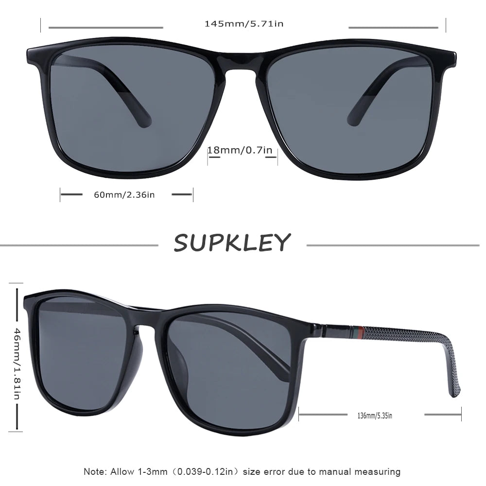 SUPKLEY Sports Polarized Sunglasses For Men Women Sun Glasses with