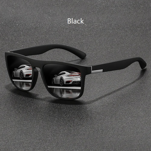 Fashion Vintage Square Sport Sunglasses Men Women Fishing Driving Man