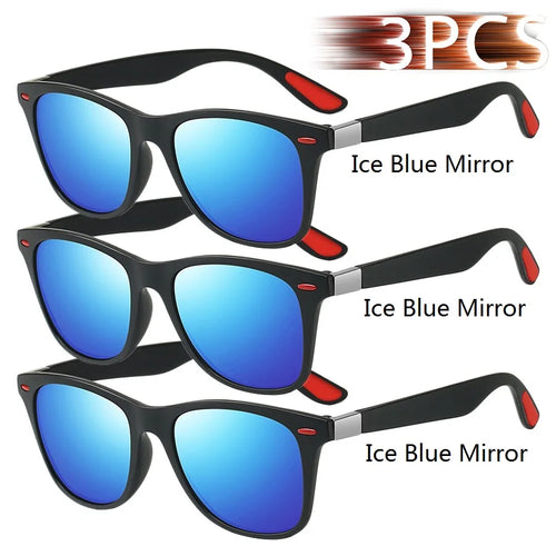 Fashion Vintage Square Unisex Driving Fishing Sunglasses Men Women