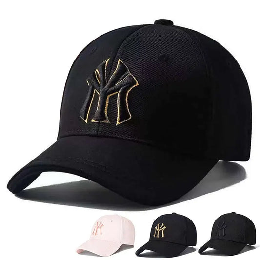 Unisex Three Dimensional Edging Letter Embroidery Baseball Hats Spring