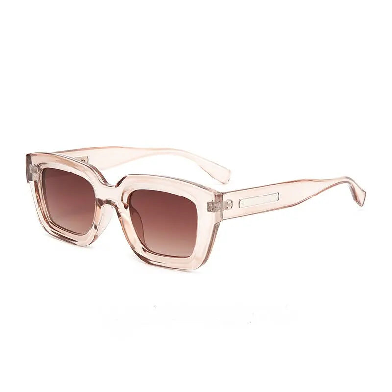 New Retro Square Men And Women With The Same Sunglasses Fashion Ins