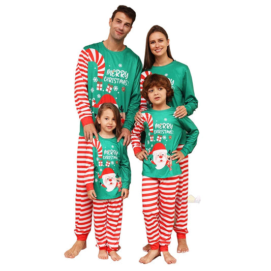 Ensemble de pyjamas de Noël assortis pour la famille, tenues identiques pour adultes et enfants 