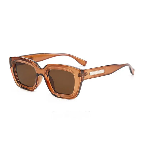 New Retro Square Men And Women With The Same Sunglasses Fashion Ins