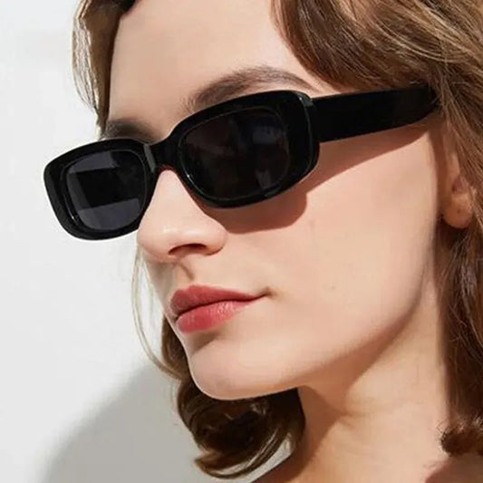 Small Frame Cat Eye Sunglasses Super Cool Tide Concave Shape Street