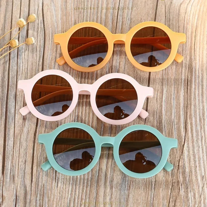 Kids Sunglasses Cute Children's Outdoor Sunglass 1-8 Year Old Baby