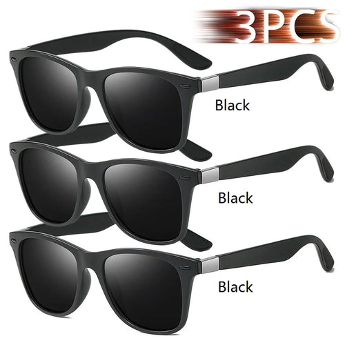 Fashion Vintage Square Unisex Driving Fishing Sunglasses Men Women