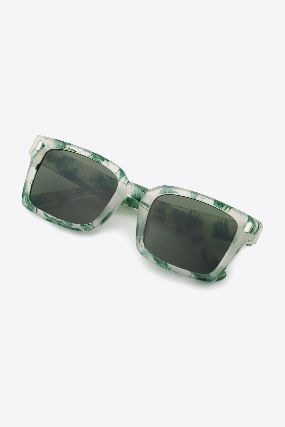 Lunettes de soleil carrées en polycarbonate UV400