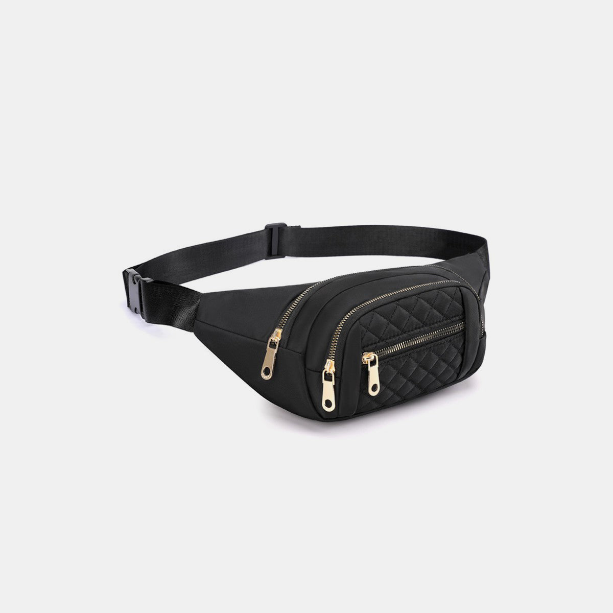 Sac ceinture matelassé à poches multiples Zenana