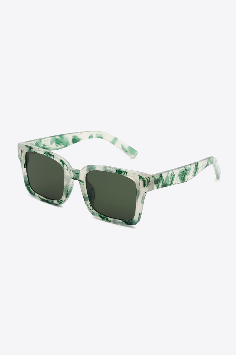 Lunettes de soleil carrées en polycarbonate UV400